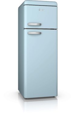 Swan - SR11010BLN Retro Tall - Fridge Freezer - Blue